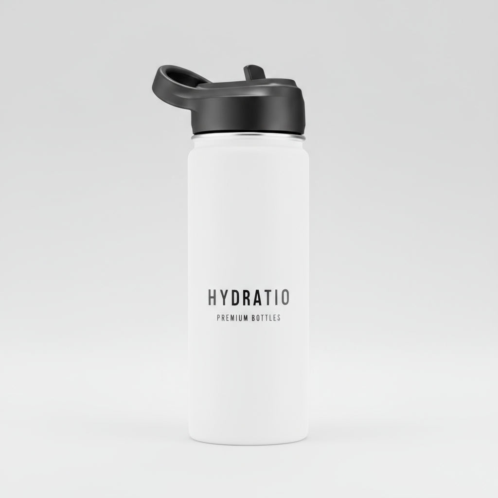 Hydratio Essence thermosfles 500ml – dubbelwandige RVS isoleerfles, 24 uur koud en 12 uur warm