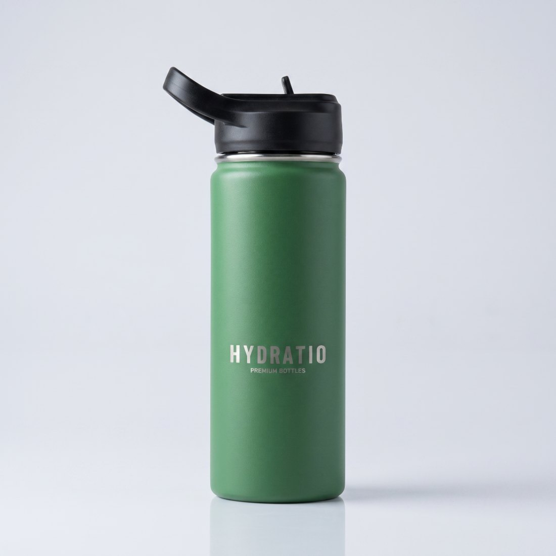 Hydratio Essence thermosfles 0,5L in Emerald Green, dubbelwandig RVS