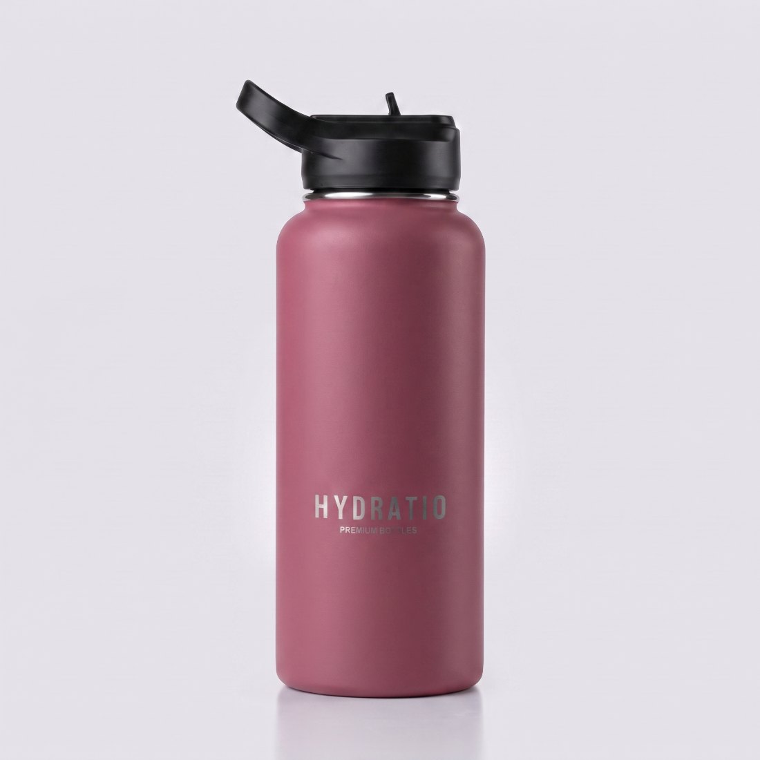 Hydratio Essence thermosfles 1L in Blush Pink, dubbelwandig RVS