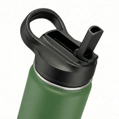 Hydratio Essence Emerald Green met koffie – 12 uur warm dankzij dubbelwandige isolatie