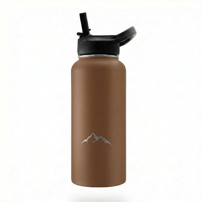 Hydratio Essence 1L Timber Brown in natuur - outdoor RVS drinkfles voor avontuur