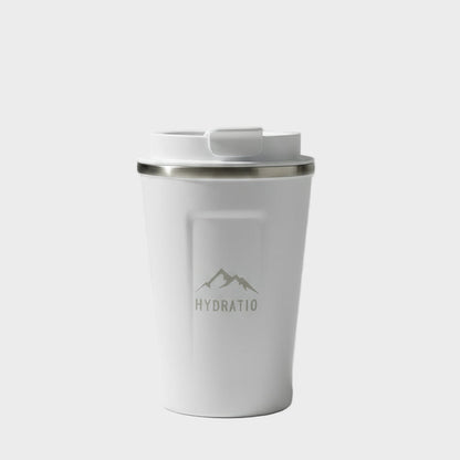 Hydratio Eluna Mug 350ml thermosmok - dubbelwandige RVS koffiemok met deksel