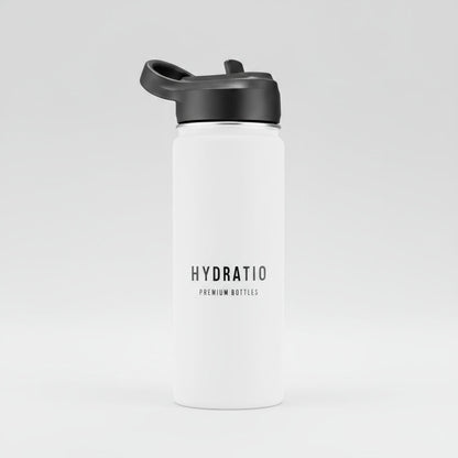 Hydratio Essence thermosfles 500ml – dubbelwandige RVS isoleerfles, 24 uur koud en 12 uur warm