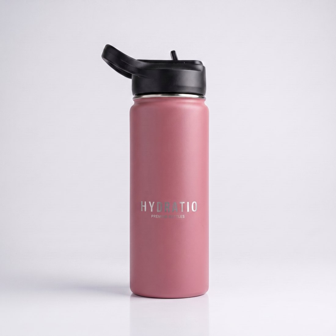 Hydratio Essence thermosfles 0,5L in Blush Pink, dubbelwandig RVS