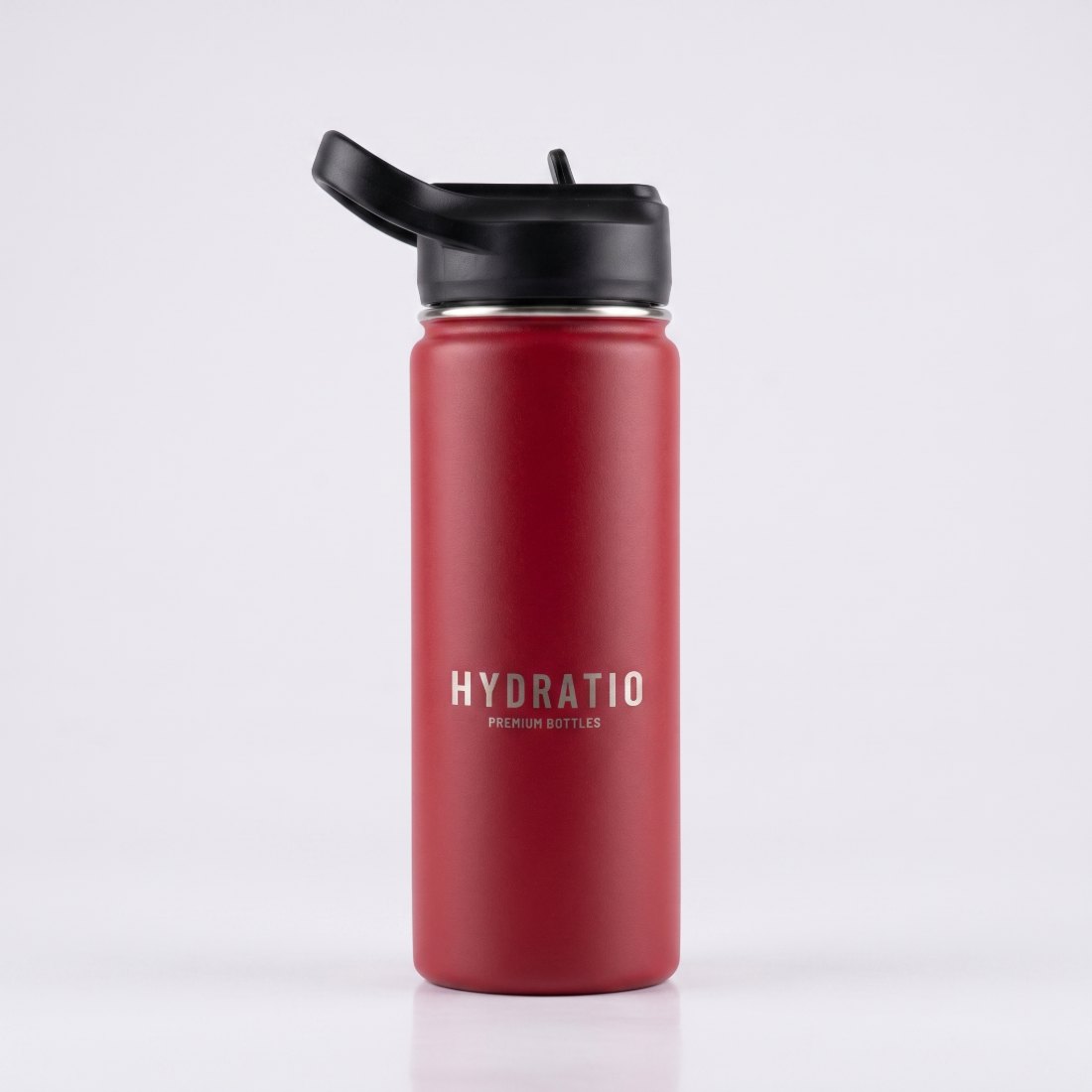 Hydratio Essence thermosfles 0,5L in Imperial Red, dubbelwandig RVS