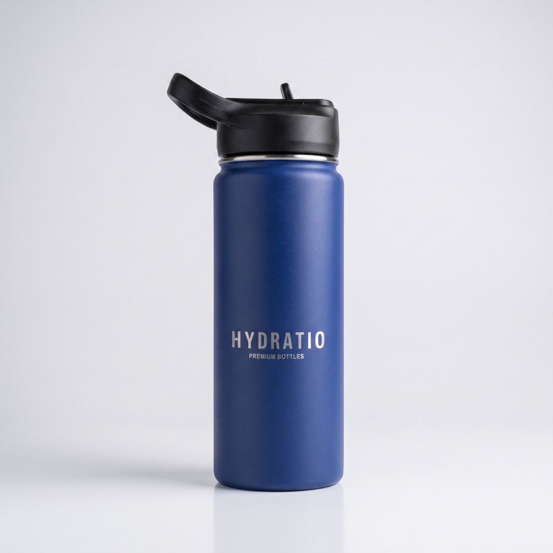 Hydratio Essence thermosfles 0,5L in Navy Blue, dubbelwandig RVS