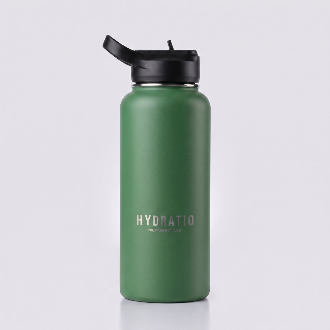 Hydratio Essence thermosfles 1L in Emerald Green, dubbelwandig RVS