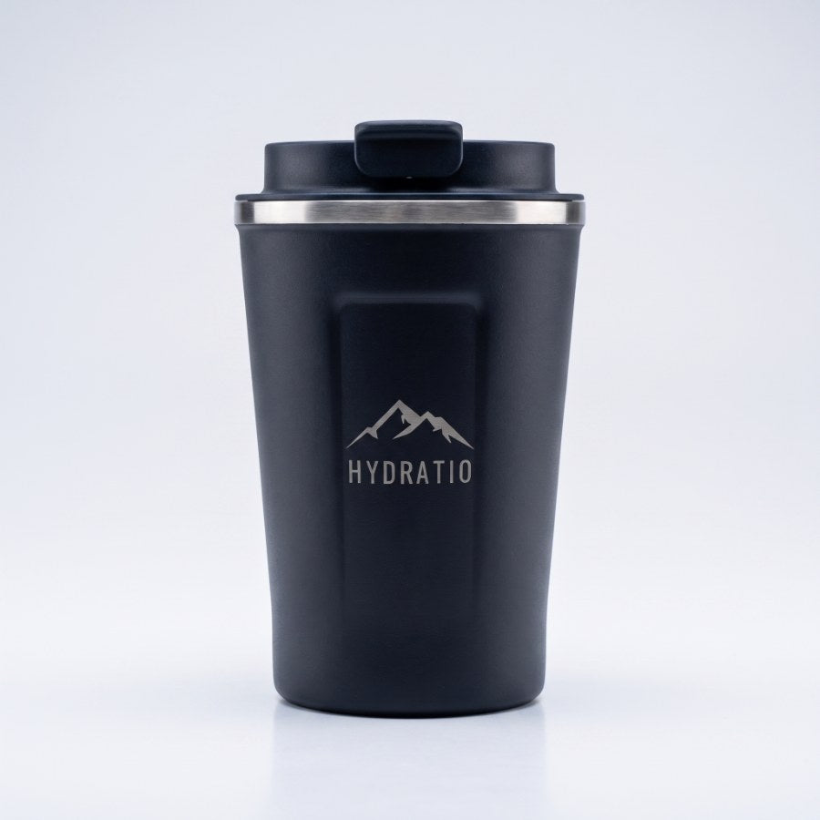 Hydratio Eluna thermosmok 350ml in Navy Blue, lekvrije RVS koffiemok