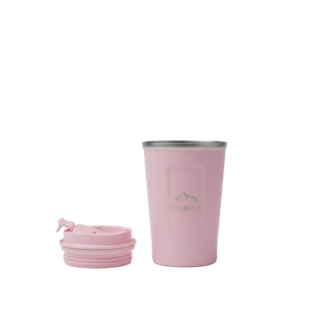 Hydratio Eluna Mug Army Blue - blauwe thermosmok 350ml voor thee en koffie