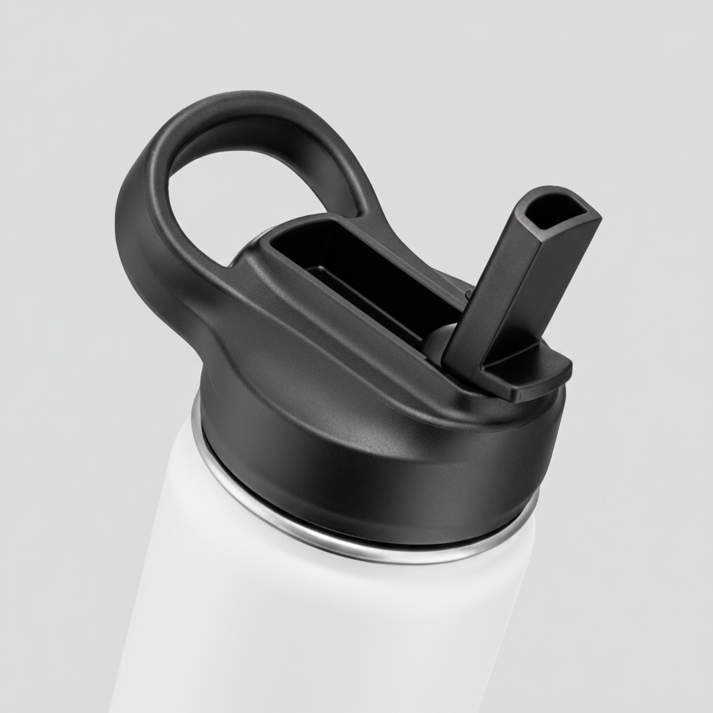 Hydratio Essence thermosfles 500ml Sahara Sand in rugzak – lekvrije reisfles voor onderweg