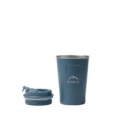 Hydratio Eluna Mug Sage Green - natuurlijke thermosmok 350ml voor warme dranken